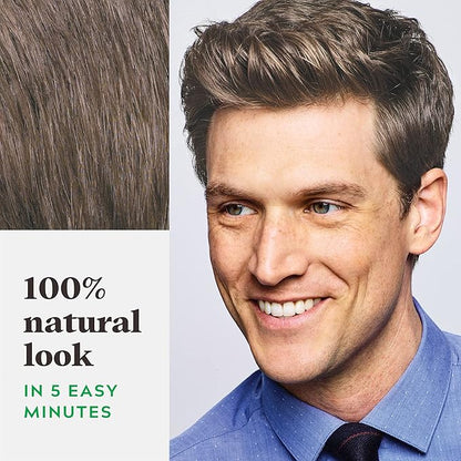 Just For Men Shampoo-In Color (Formerly Original Formula), Mens Hair Color with Keratin and Vitamin E for Stronger Hair - Light-Medium Brown, H-30, Pack of 1