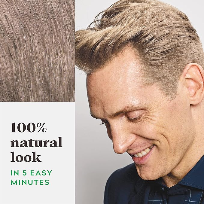 Just For Men Shampoo-In Color (Formerly Original Formula), Mens Hair Color with Keratin and Vitamin E for Stronger Hair - Sandy Blond, H-10, Pack of 1