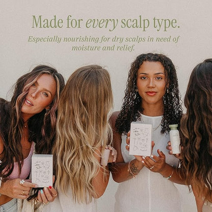 Salee- Dry Scalp Serum Nourishing & Moisture Relief | Thicker Fuller Hair, Reduce Shedding, Hydrate, Stimulate, Strengthen, Biotin, Caffeine & Hyaluronic Acid