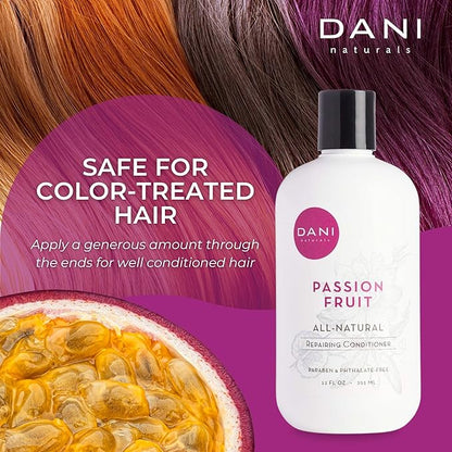 Naturals Conditioner – Passion Fruit, Nourishing & Hydrating for All Hair Types, Promotes Healthy Scalp & Hair Follicles, Vegan & Color-Safe, 12 oz