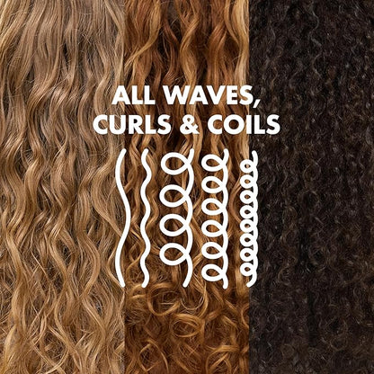 Umberto Giannini Curl Jelly Scrunching Jelly 6.7 fl Oz - Frizz Solution Defining Hair Gel for 2a-4c Curly, Wavy, Coily Hair - Vegan & Cruelty-Free