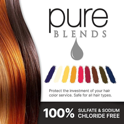 Sun Hydrating Color Depositing Shampoo - Brighten & Tone Faded Hair with Semi-Permanent Dye, Prevents Fade & Extends Color Service for Treated Hair 8.5 Oz.