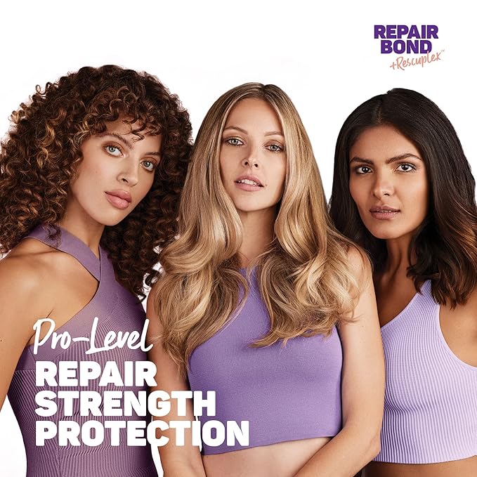 Marc Anthony Repairing Shampoo & Conditioner Set - Rescuplex Bond Repair, Strengthens Hair, Eliminates Frizz & Flyaways, Revives Dry & Damaged Hair