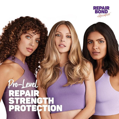 Marc Anthony Repairing Shampoo & Conditioner Set - Rescuplex Bond Repair, Strengthens Hair, Eliminates Frizz & Flyaways, Revives Dry & Damaged Hair