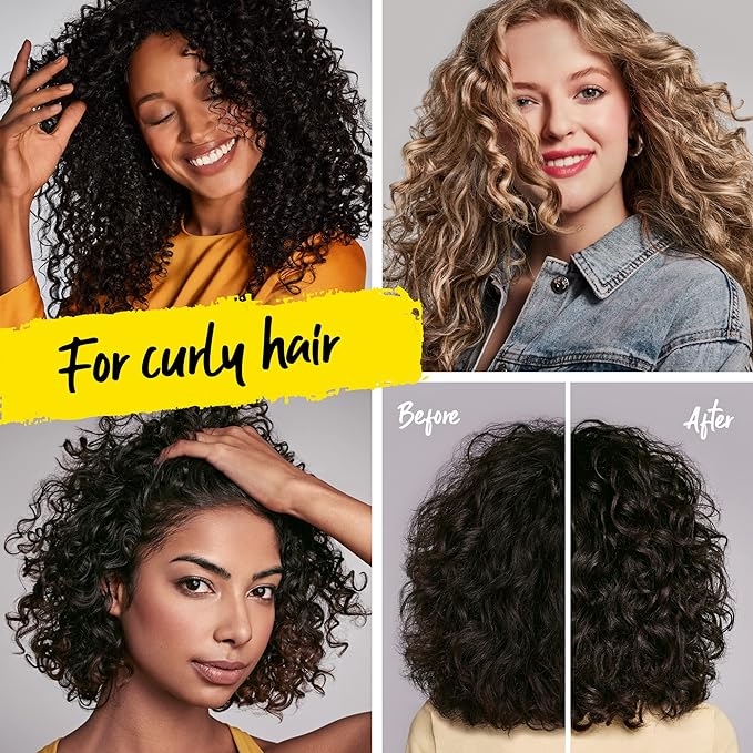 Marc Anthony Strictly Curls 3x Moisture Deep Shampoo & Conditioner for Curl Defining & Anti Frizz - Shea Butter, Marula Oil, Aloe & Coconut Oil - Sulfate Free Color Safe for Dry Damaged Curly Hair
