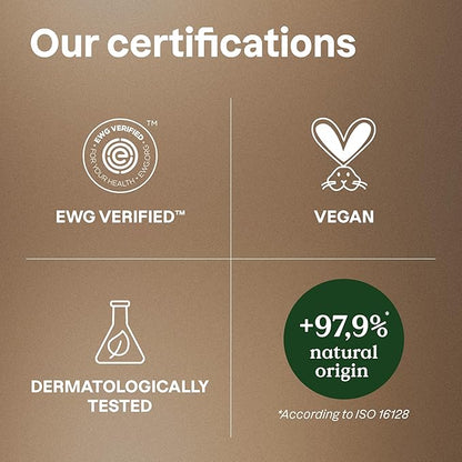 ATTITUDE Hydrating Shampoo, Peppermint & Sweet Orange, EWG Verified with Essential Oils, Vegan & Plant-Based, Aluminum Bottle, For Dry and Damaged Hair, 16 Fl Oz